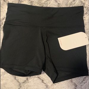 Road Runner black compression shorts NWT